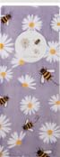 THFPJ-084F - LITTLE CELEBRITY Bumble Bee Daisy Fleece Throw, 50x70