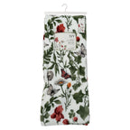 THF-3770H - Fall Harvest Flannel Fleece Throw - Pink/Green Floral (60x70)