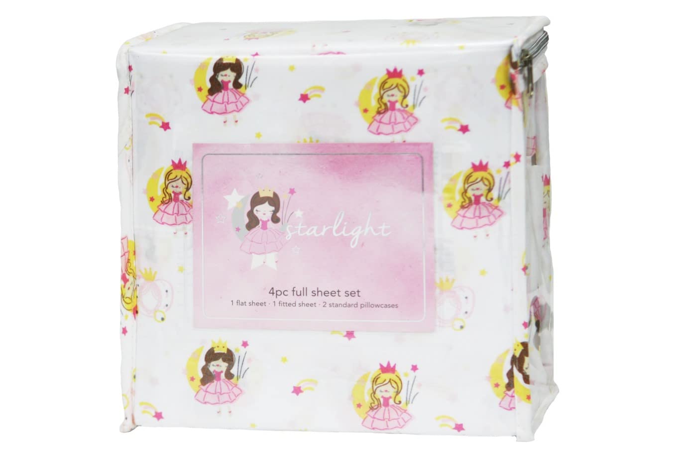 SSP-007F - LITTLE CELEBRITY Full Kids Sheet Set, 4-Piece