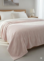 THFPJ-088F - LITTLE CELEBRITY Butterfly Embossed Faux Fur Throw, 50x70