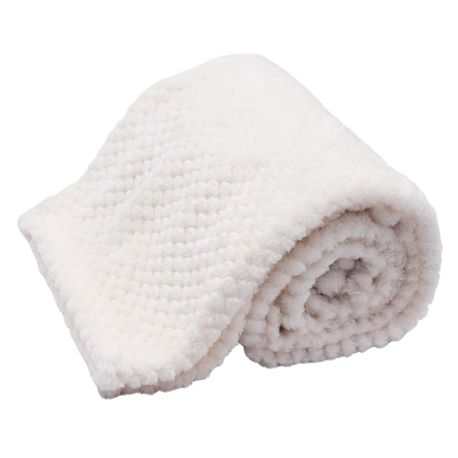 BLPS-039 - LITTLE CELEBRITY Flannel & Fleece Baby Blanket (Cream)