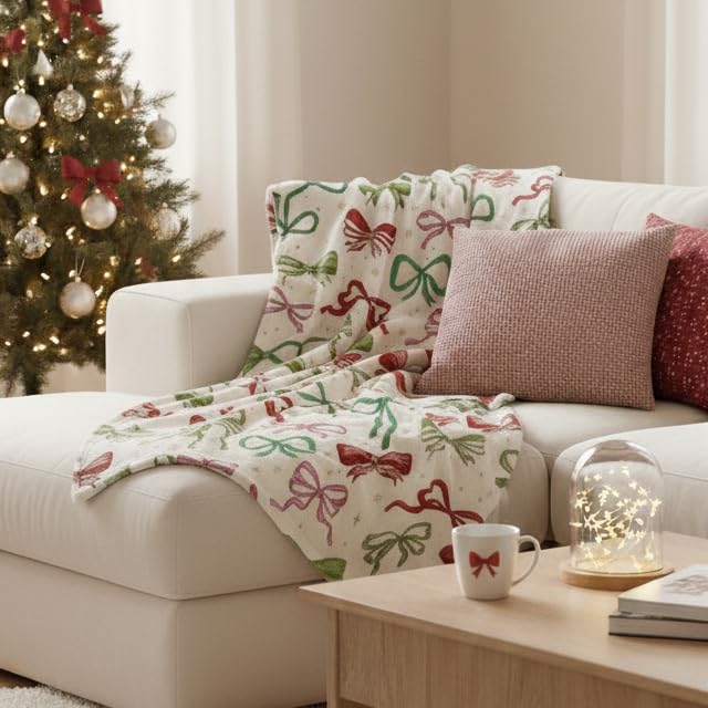 Pet's Merry Christmas Ultra Soft Fleece Throw (50x70)