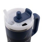 HY-050 - Nautica 40oz Tumbler with Handle & Straw - Navy