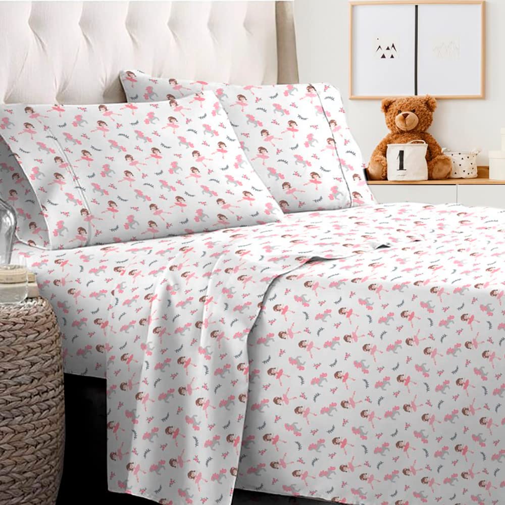 SSP-001F - LITTLE CELEBRITY Full Kids Sheet Set, 4-Piece