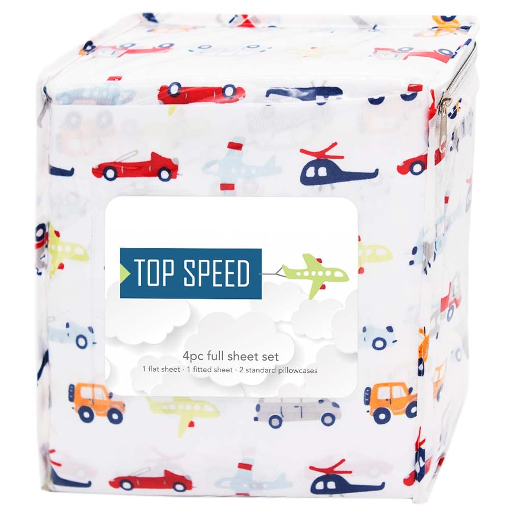 SSPJ-059F - LITTLE CELEBRITY Full Kids Sheet Set, 4-Piece