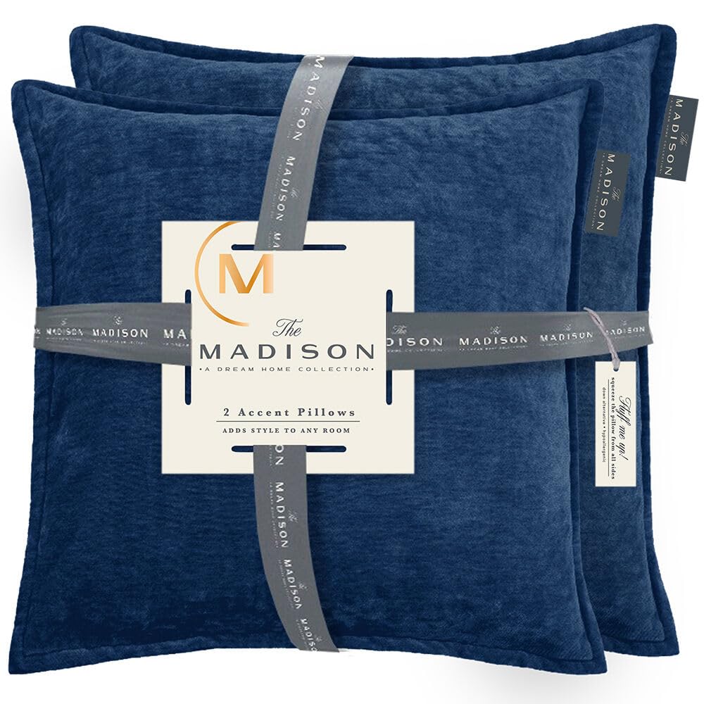DPPCH20-172P - Celebrity Home The Madison: Down Alternative Pillows (2-Pack) - Navy