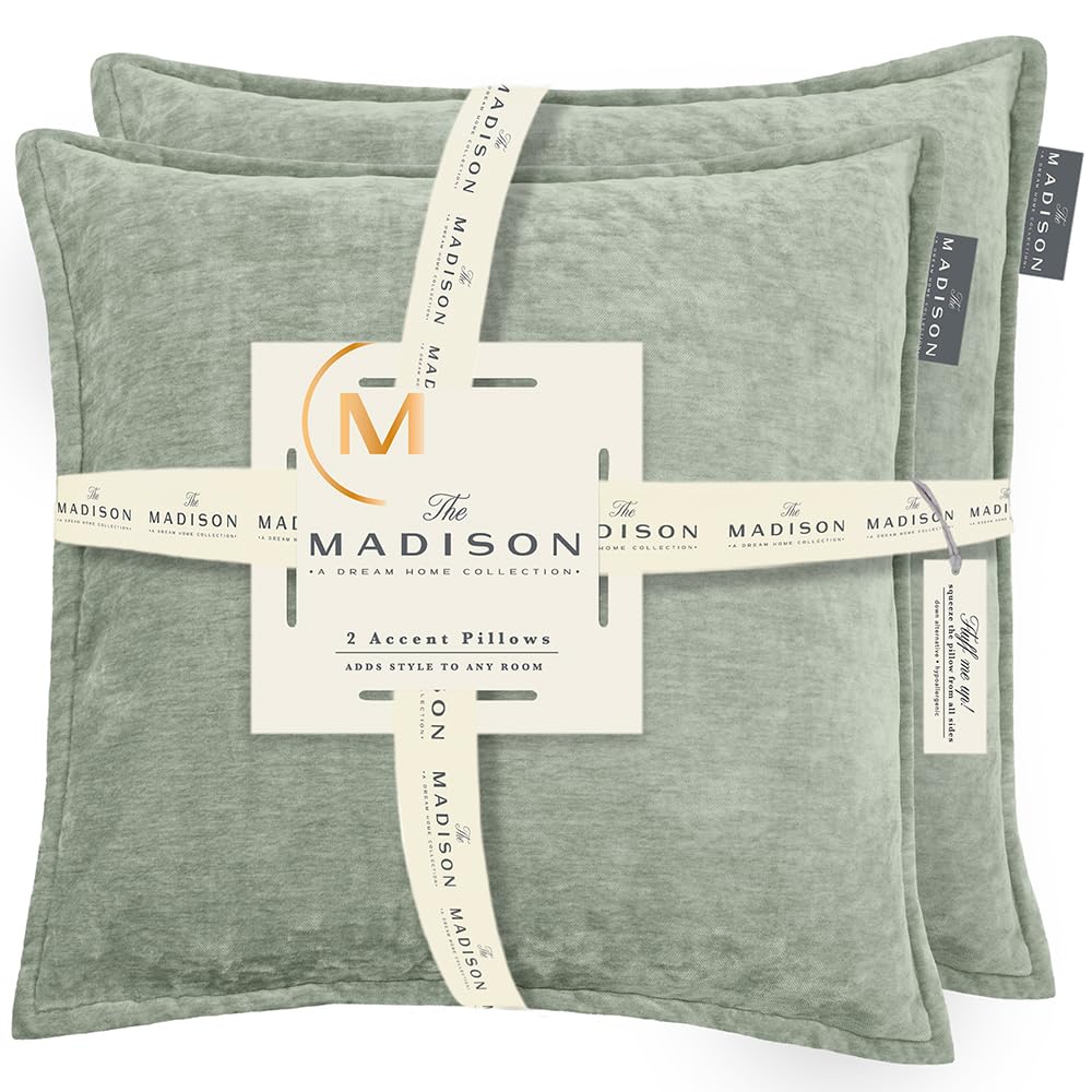 DPPCH20-200P - Celebrity Home The Madison: Down Alternative Pillows (2-Pack) - Sage