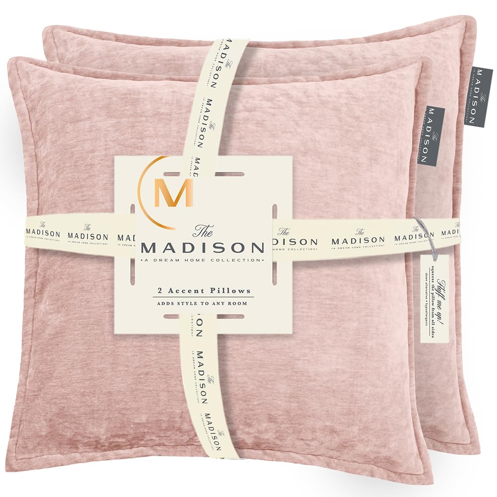 DPPCH20-246P - Celebrity Home The Madison: Down Alternative Pillows (2-Pack) - Blush