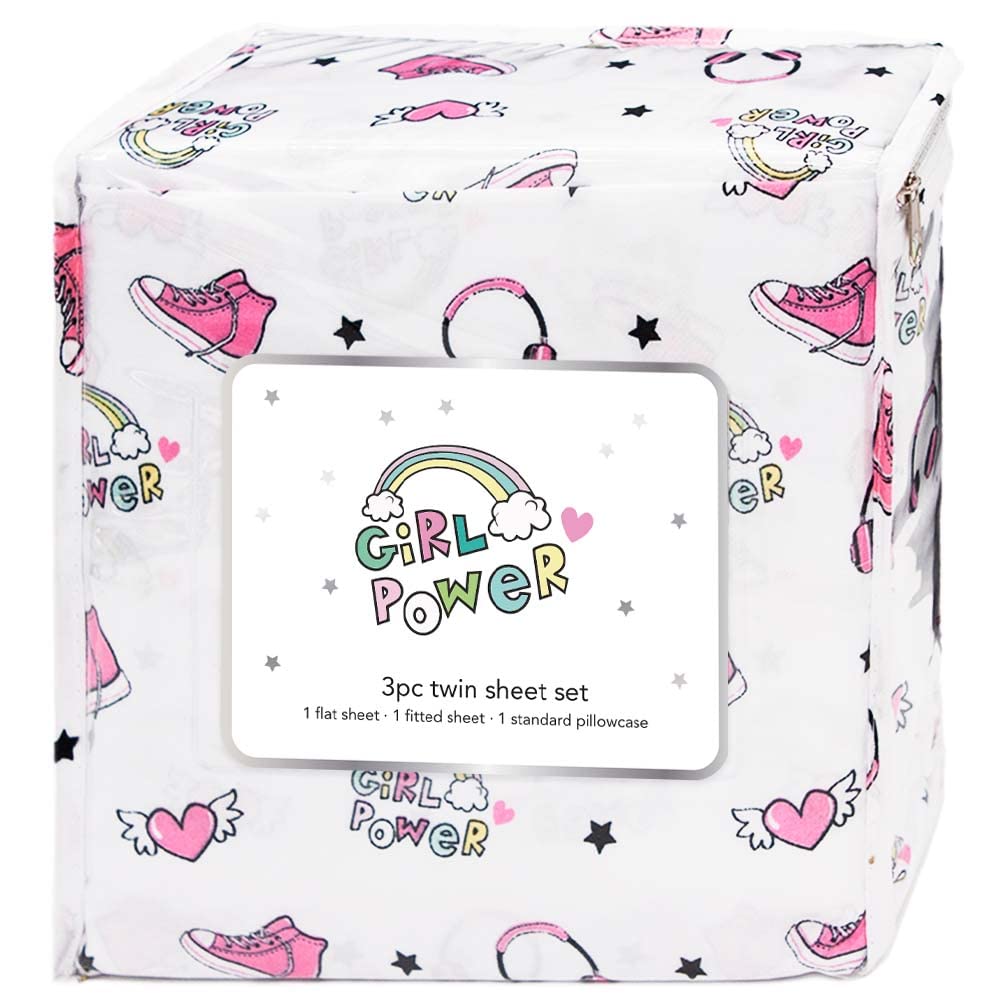 SSPJ-055T - LITTLE CELEBRITY Twin Kids Sheet Set, 3-Piece