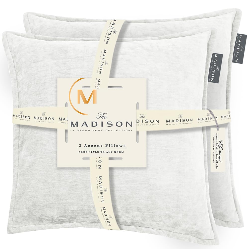 DPPCH20-165P - Celebrity Home The Madison: Down Alternative Pillows (2-Pack) - Grey