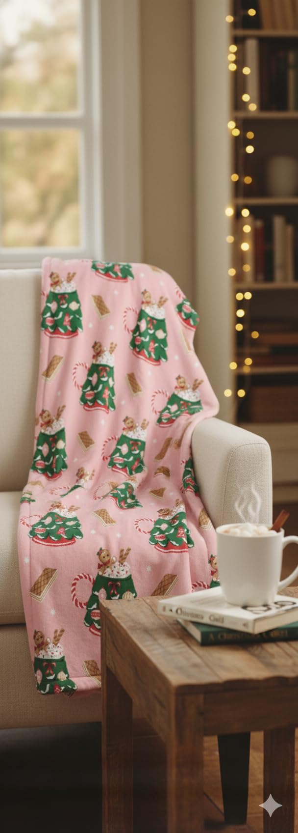 Classic Tartan Holiday Ultra Soft Christmas Fleece Throw (50x70)