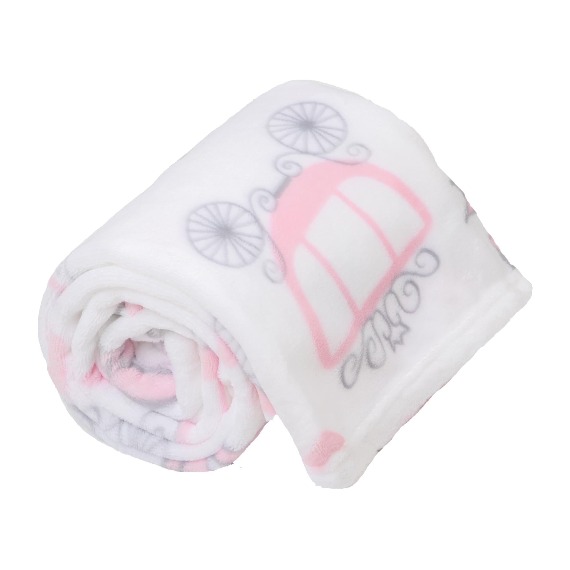 TBP-046 - LITTLE CELEBRITY Flannel Toddler Blanket (Carriage)