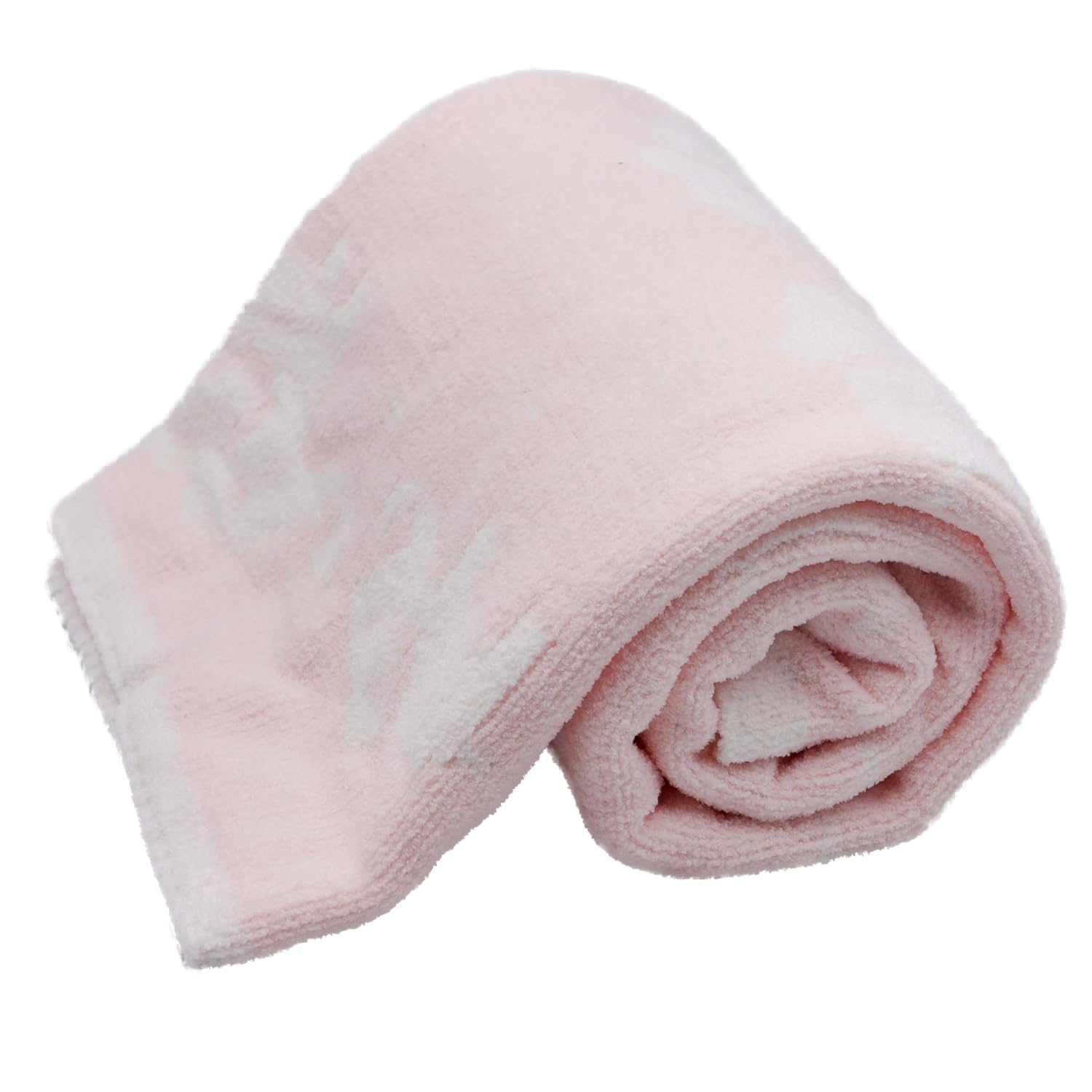 BLCJ-014 - LITTLE CELEBRITY Chenille Baby Blanket (Pink Elephants)
