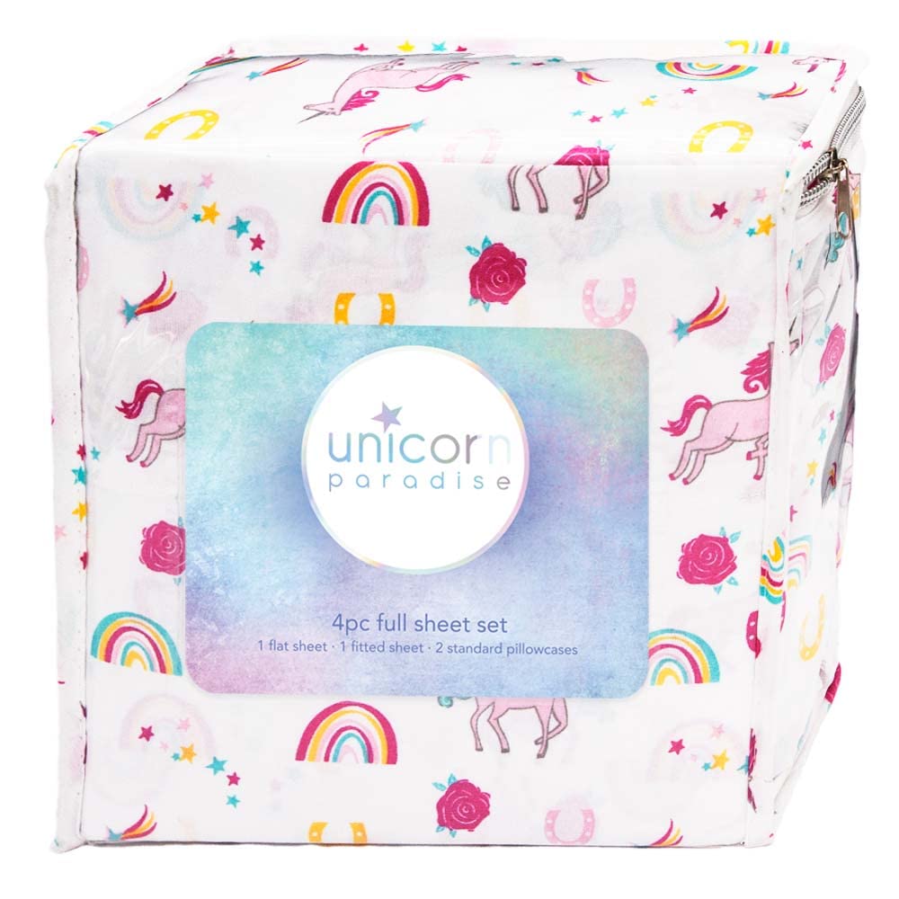SSP-009F - LITTLE CELEBRITY Full Kids Sheet Set, 4-Piece