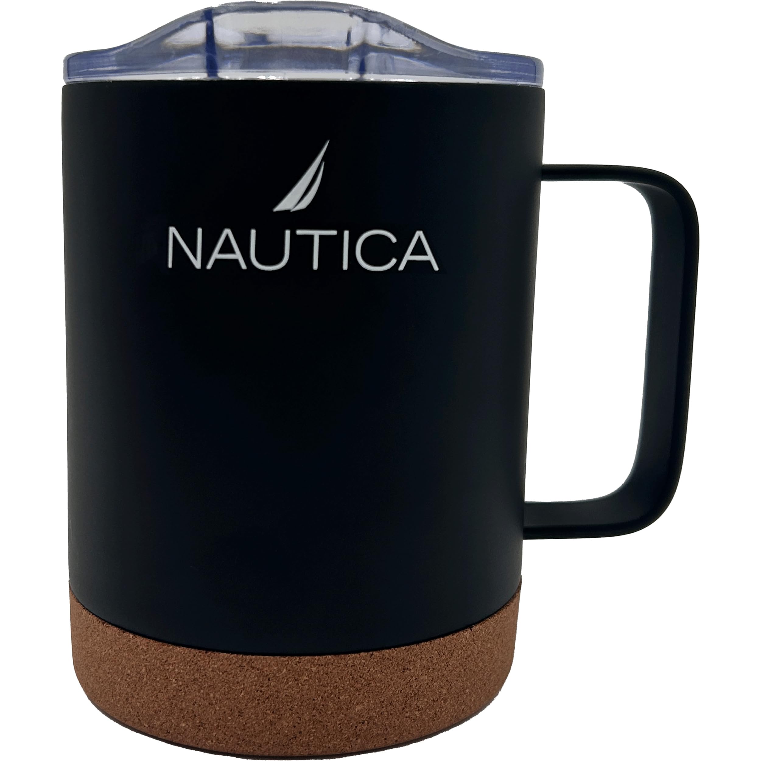 HY-031 - Nautica 12oz Insulated Mug with Cork Base - Black