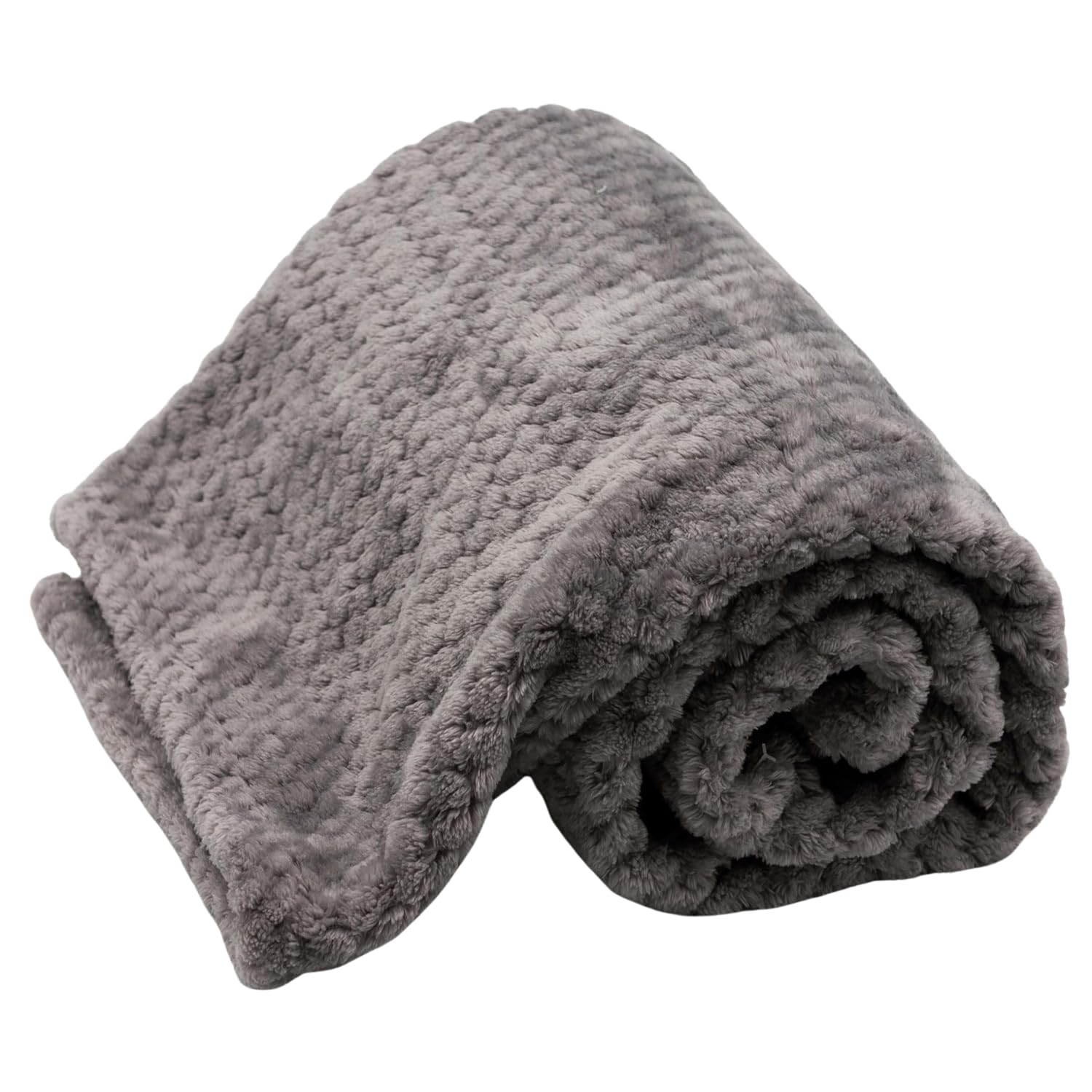 BLPS-041 - LITTLE CELEBRITY Flannel Baby Blanket (Grey)