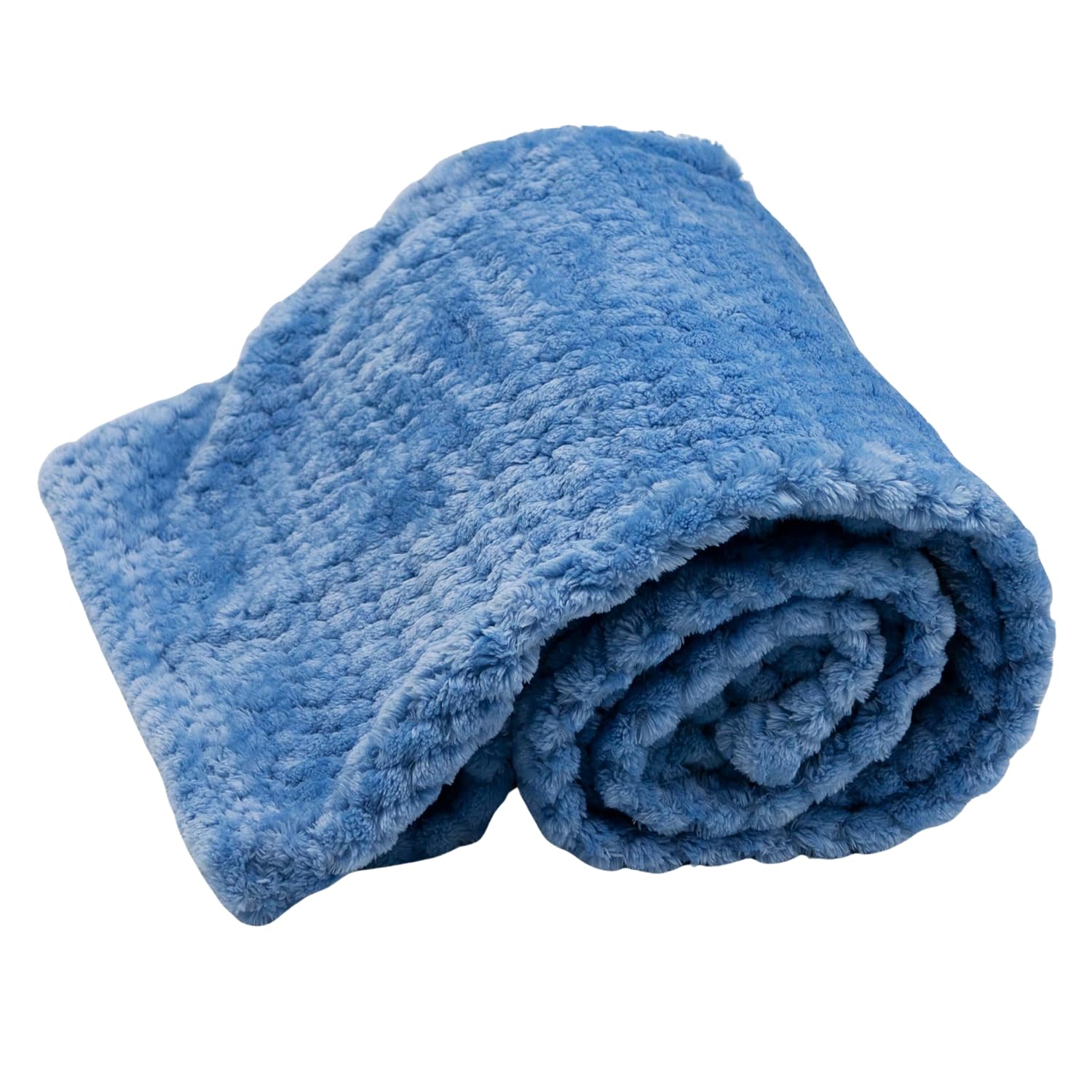 BLPS-042 - LITTLE CELEBRITY Flannel & Fleece Baby Blanket (Blue)