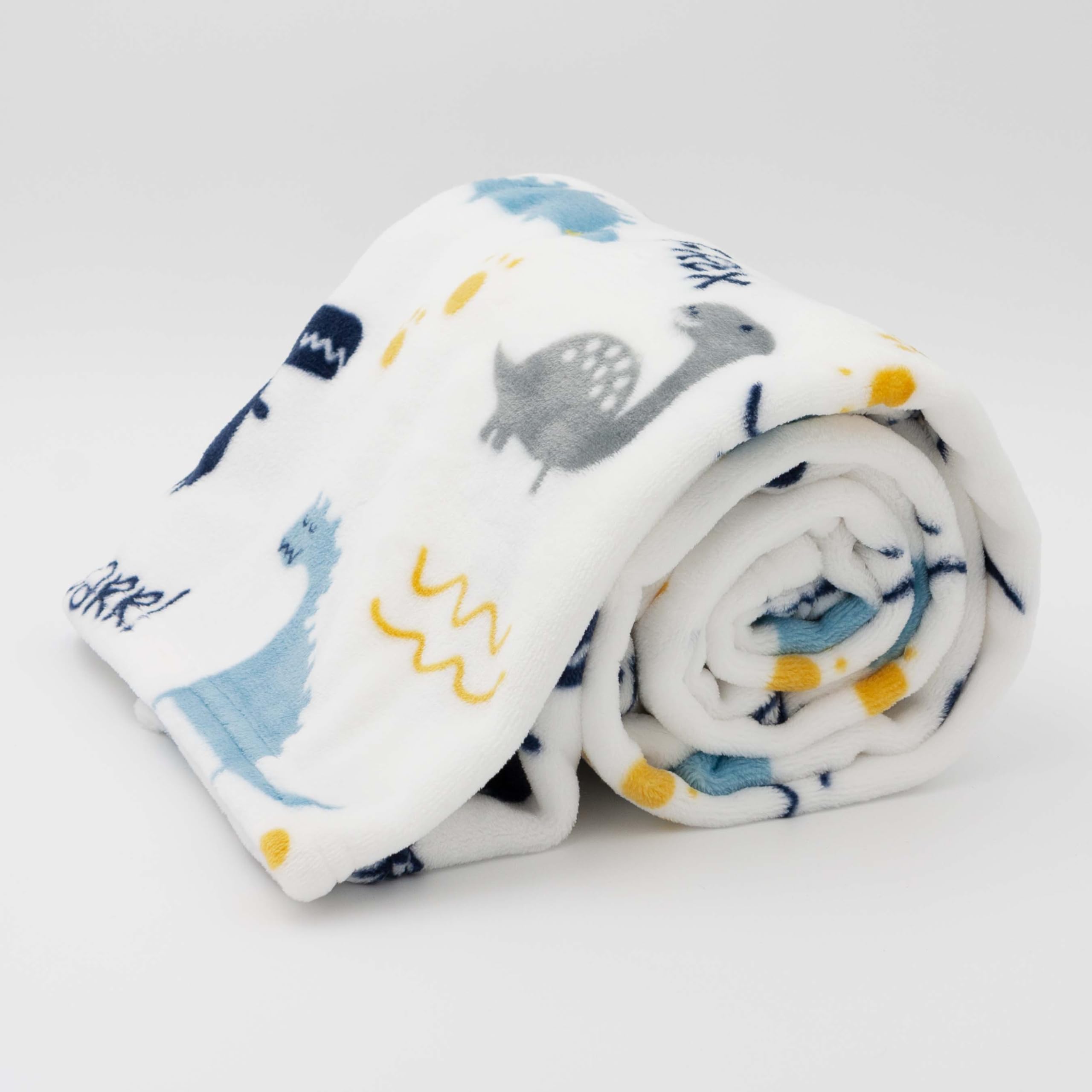 BLFPT-047 - LITTLE CELEBRITY Flannel Toddler Blanket (Roar)