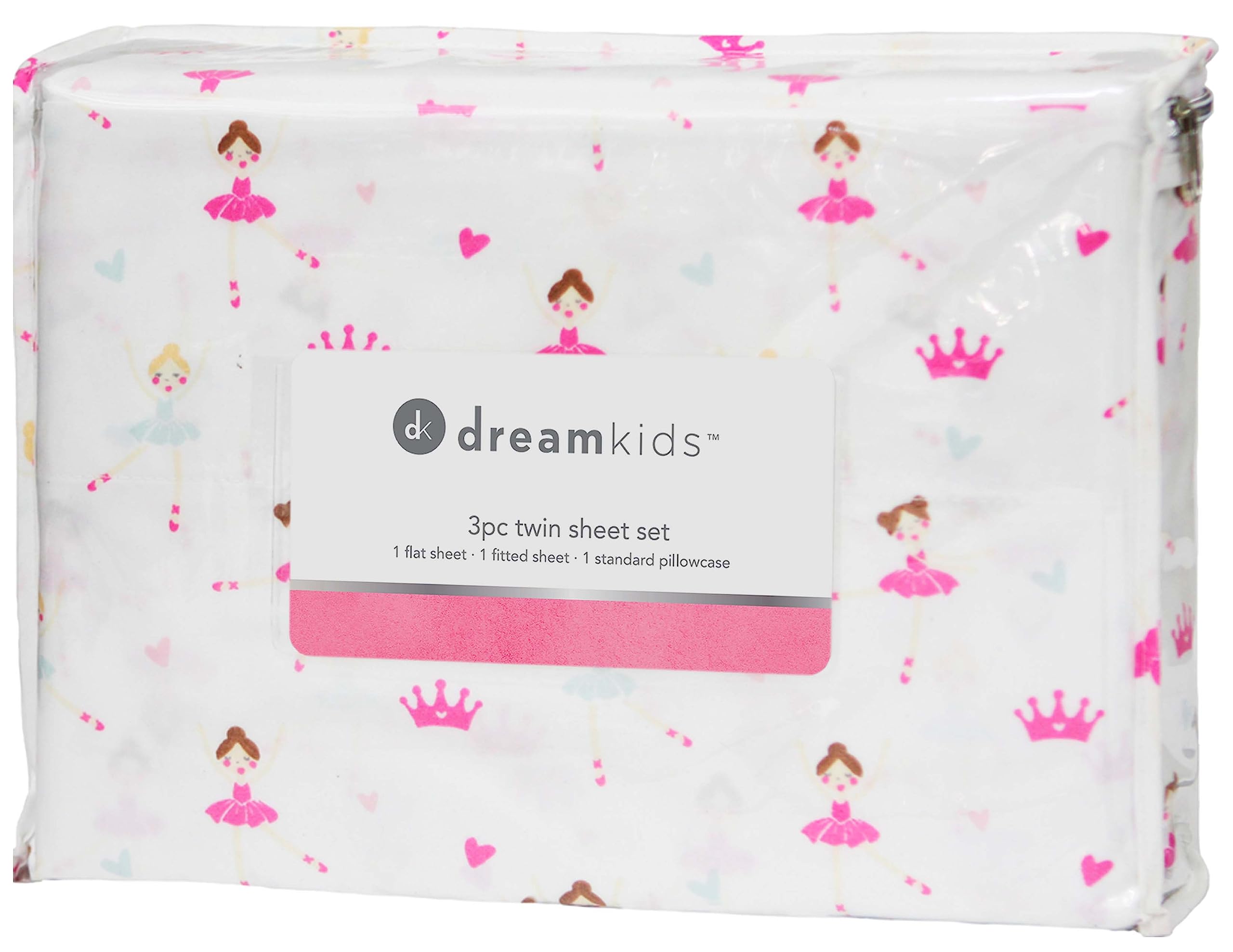 SSP-016F - LITTLE CELEBRITY Full Kids Sheet Set (Bella Blush)