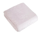 THFPJ-088F - LITTLE CELEBRITY Butterfly Embossed Faux Fur Throw, 50x70