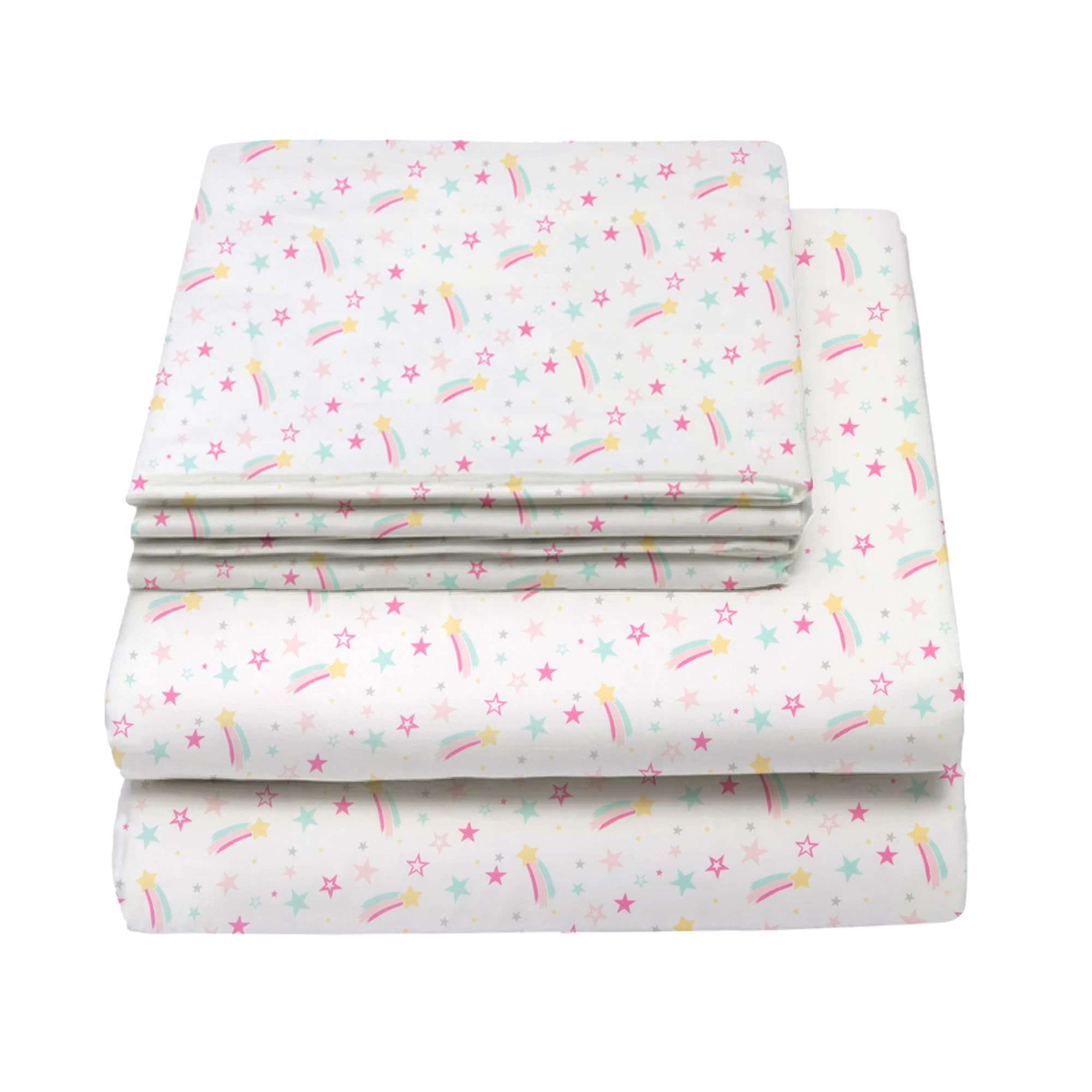 SSPJ-044F - LITTLE CELEBRITY Full Kids Sheet Set, 4-Piece