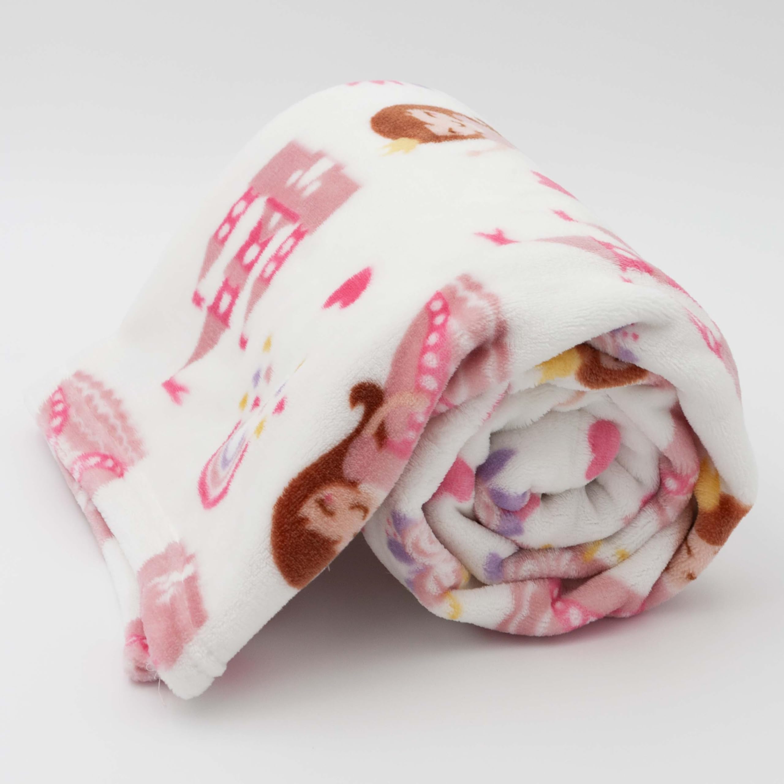 BLFPT-045 - LITTLE CELEBRITY Flannel Toddler Blanket (Princess)