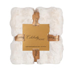 DPRH22055 - Celebrity Home Scarlett Faux Fur Accent Pillow - Ivory