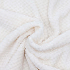 BLPS-039 - LITTLE CELEBRITY Flannel & Fleece Baby Blanket (Cream)