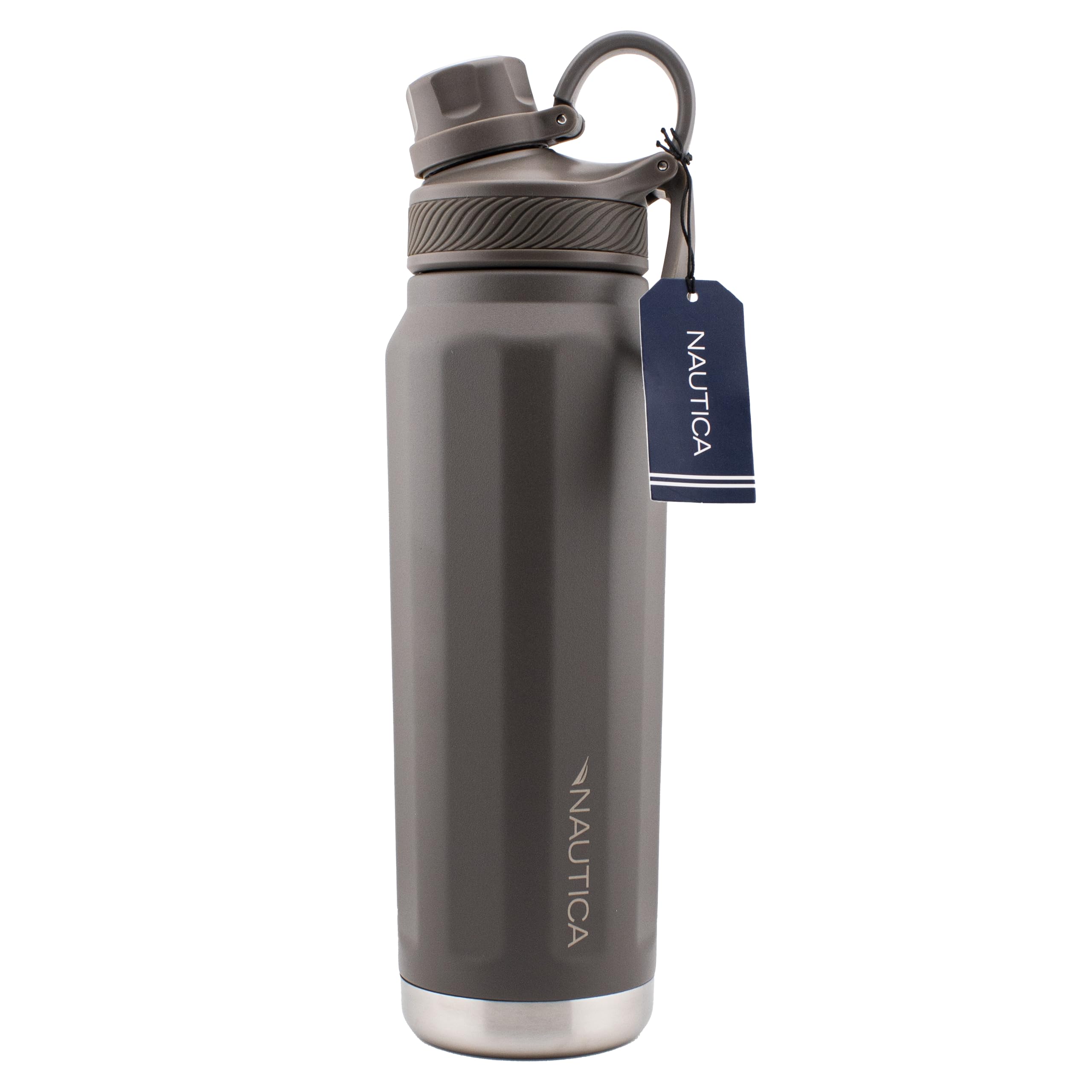 HY-003 - Nautica 25oz Vacuum Insulated Flask - Medium Grey