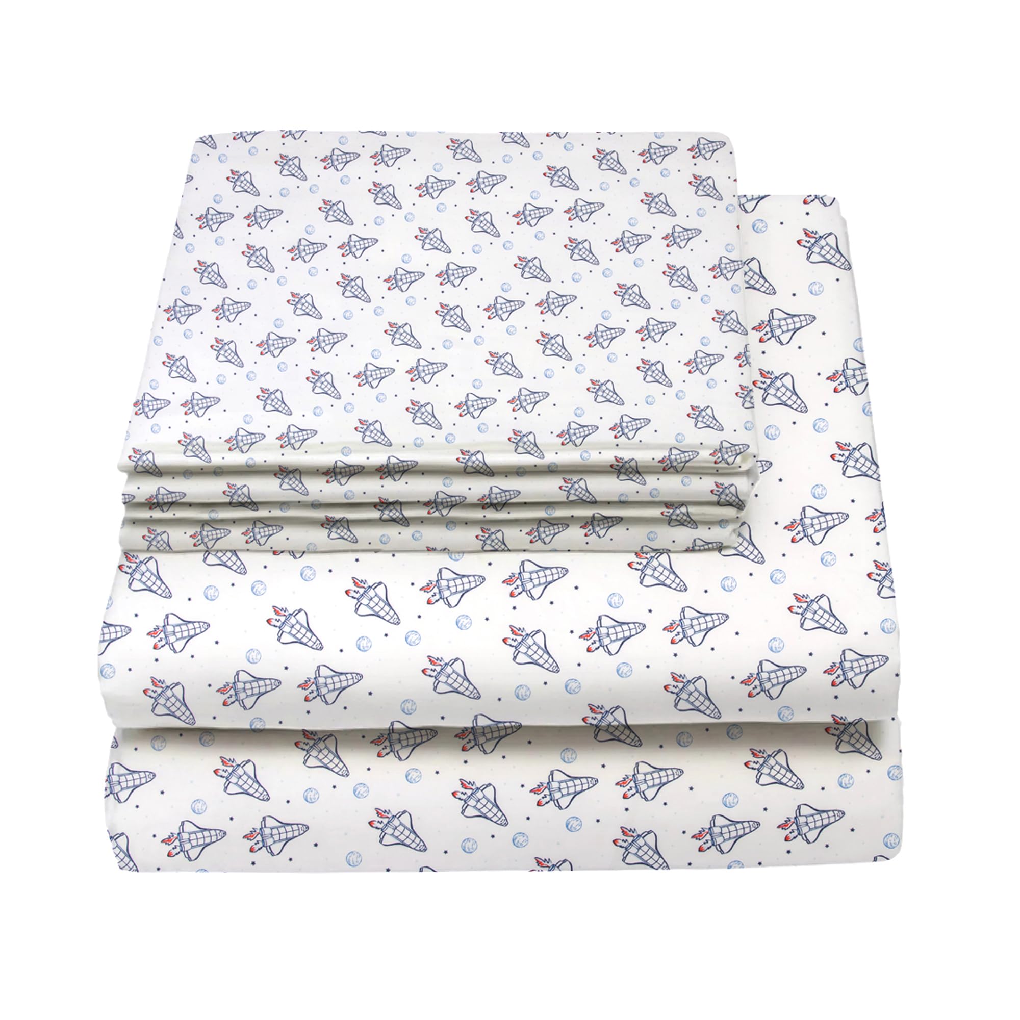 SSPJ-043F - LITTLE CELEBRITY Full Kids Sheet Set, 4-Piece
