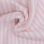 BLCJ-001 - LITTLE CELEBRITY Chenille Baby Blanket (Pink Stripes)