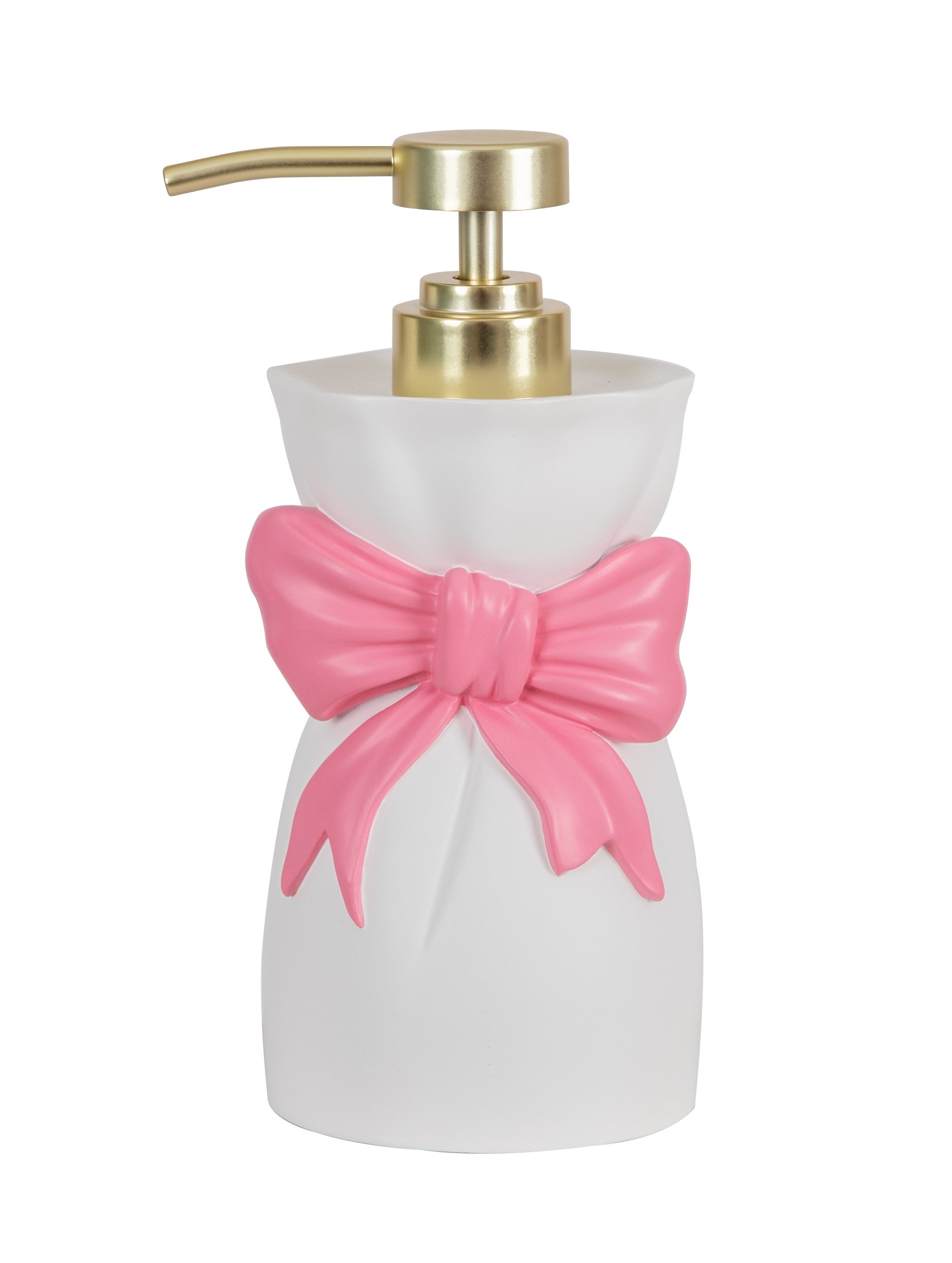 Ariana Ceramic Bow Bathroom Accessories Set - 4-Piece