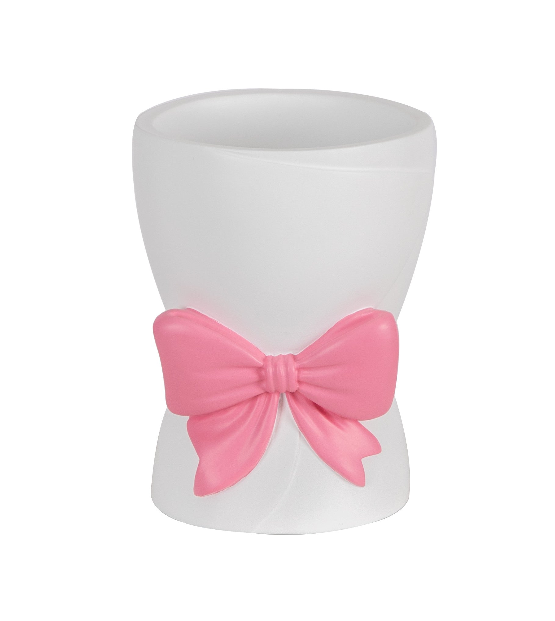 Ariana Ceramic Bow Bathroom Accessories Set - 4-Piece
